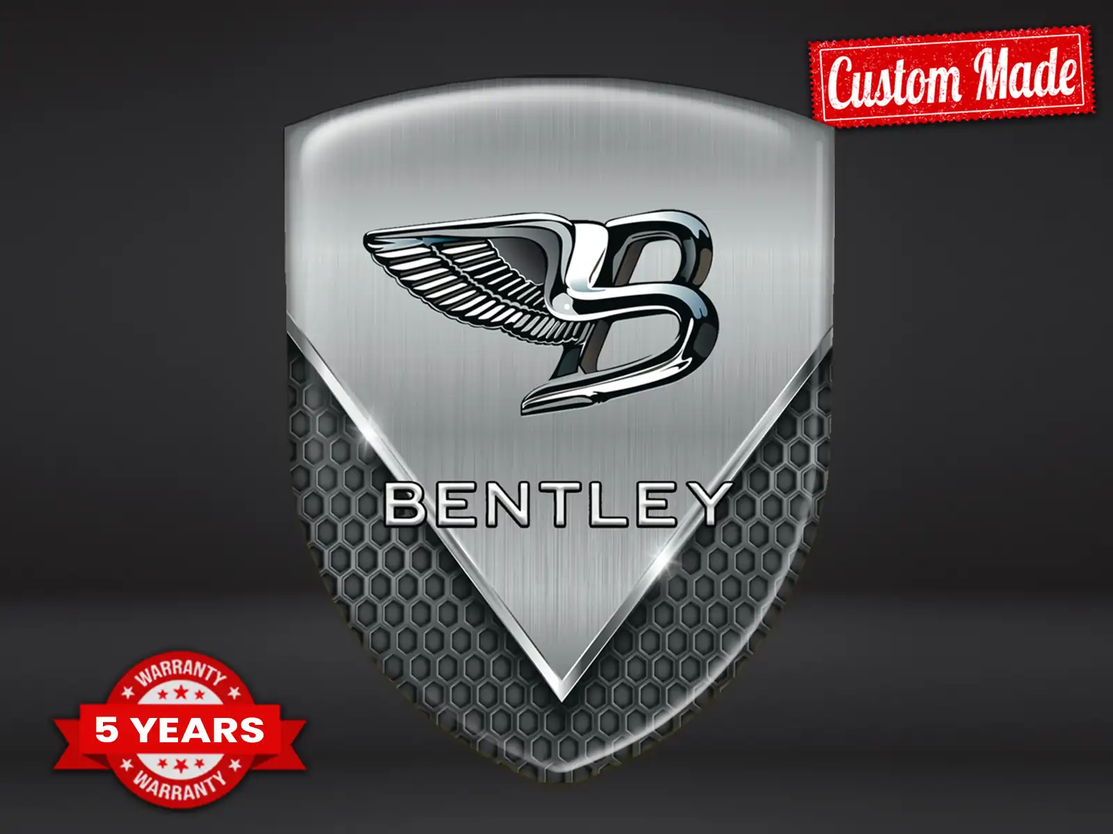 Bentley Kuppelaufkleber Zeitgemäß Chic Max Version Resilient